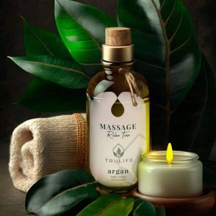 Huile de massage d'argan